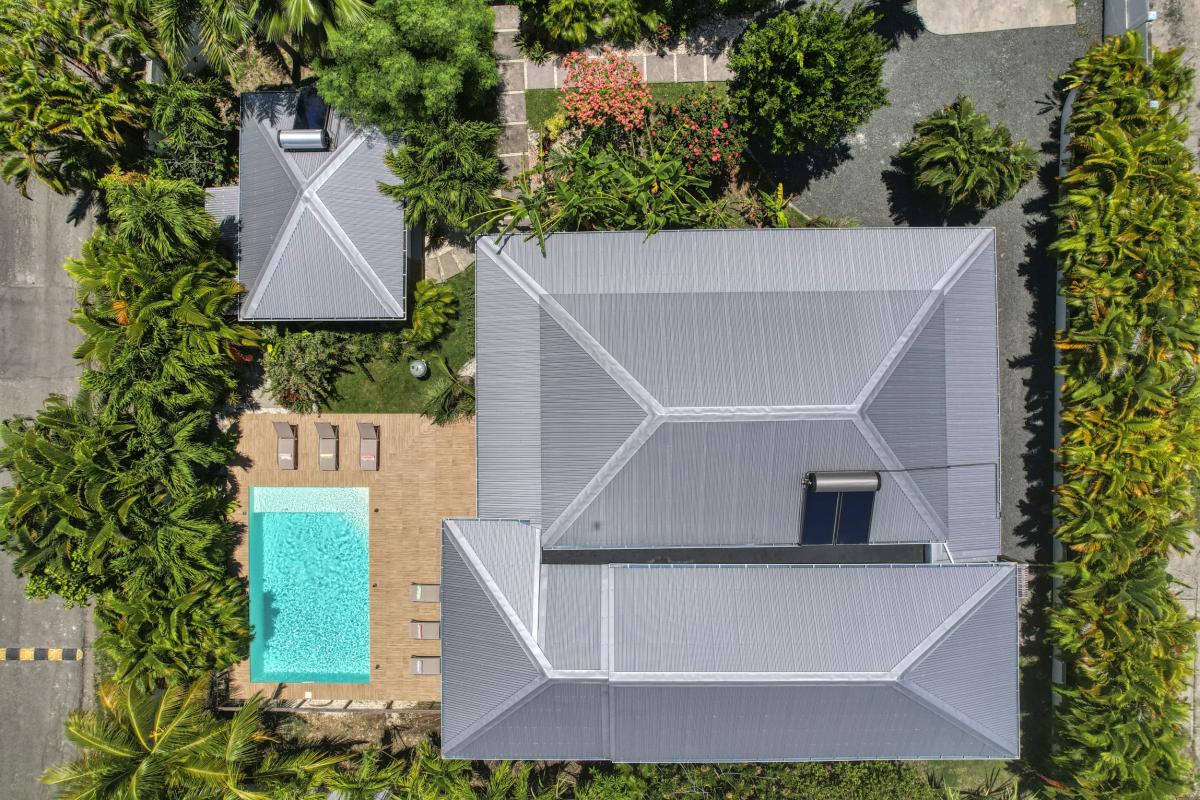 48.Location villa 10 personnes piscine saint François Guadeloupe